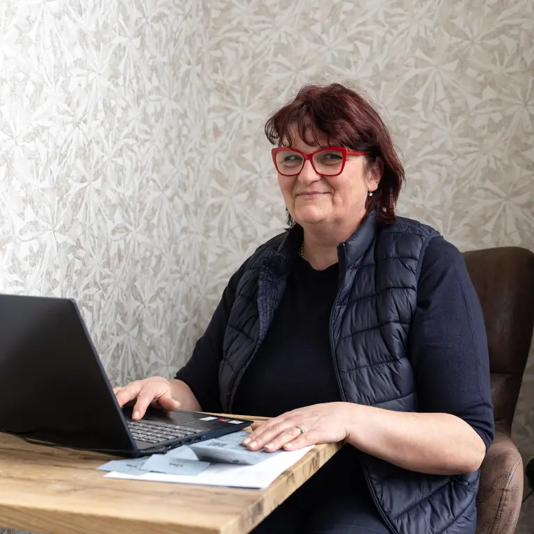 Ivana Holigová, kvetinový servis, záhrada, administratíva vo Villa Betula Resort