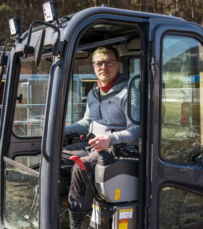 Matej Petráš, správca areálu vo Villa Betula Resort